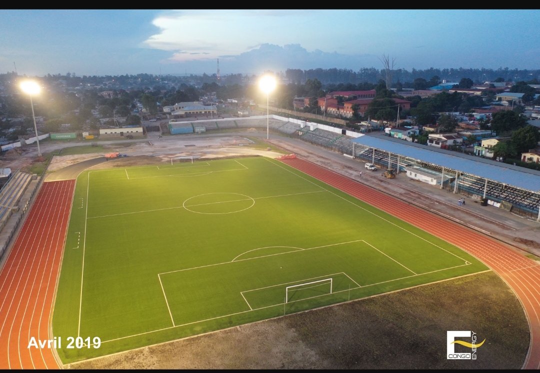 Le stade Dominique Diur à Kowezi construite par l entreprise Malta Forest en 2019 et certifié par la FIFA