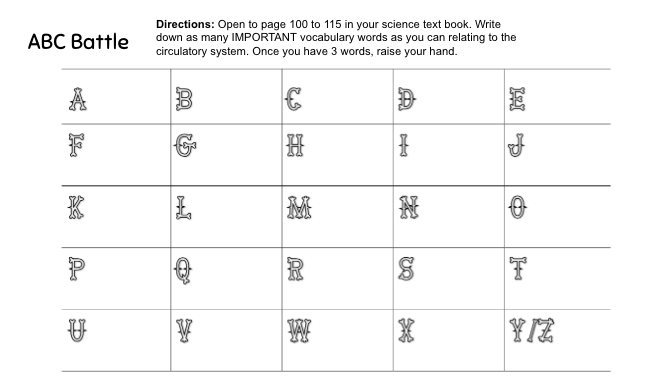 beedle_melissa's tweet image. This week, we had a #vocabbattle for our next science mini-unit. While it was not about winning, it was about teamwork. Biggest success was engaging an &quot;outside pin&quot; - had never seen him so focused. He said after, &quot;that was so fun.&quot; #sd36learn #cambridgelearns #gamifiedlearning