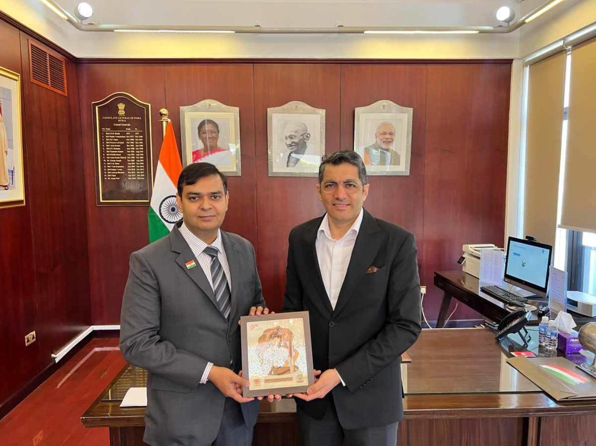 CEO MIDC (@midc_ceo) on Twitter photo Had an insightful discussion with @CGIDubai Dr. Aman Puri, who advised us to interact with UAE based companies and funds for inbound investments. Also briefed him on the outreach initiatives by GoM.
<a href="/samant_uday/">Uday Samant</a> <a href="/CMOMaharashtra/">CMO Maharashtra</a> <a href="/DrSJaishankar/">Dr. S. Jaishankar</a> <a href="/MEAIndia/">Randhir Jaiswal</a> <a href="/PMOIndia/">PMO India</a> <a href="/midc_india/">MIDC India</a> Had an insightful discussion with @CGIDubai Dr. Aman Puri, who advised us to interact with UAE based companies and funds for inbound investments. Also briefed him on the outreach initiatives by GoM.
<a href="/samant_uday/">Uday Samant</a> <a href="/CMOMaharashtra/">CMO Maharashtra</a> <a href="/DrSJaishankar/">Dr. S. Jaishankar</a> <a href="/MEAIndia/">Randhir Jaiswal</a> <a href="/PMOIndia/">PMO India</a> <a href="/midc_india/">MIDC India</a>