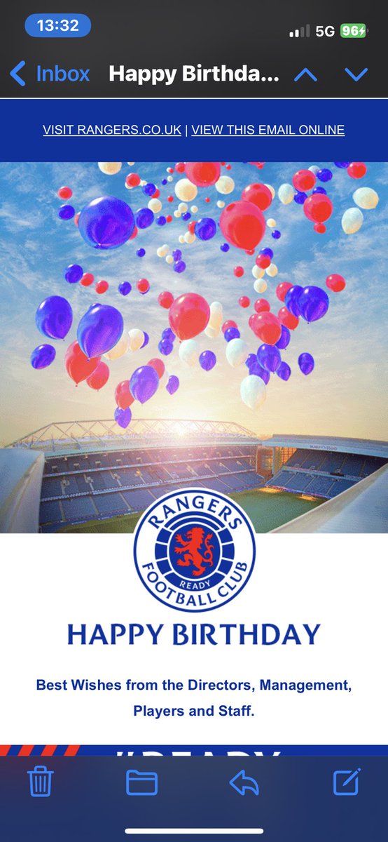 No card needed Rangers, just beat these scumbags on Sunday will be enough 🔴⚪️🔵