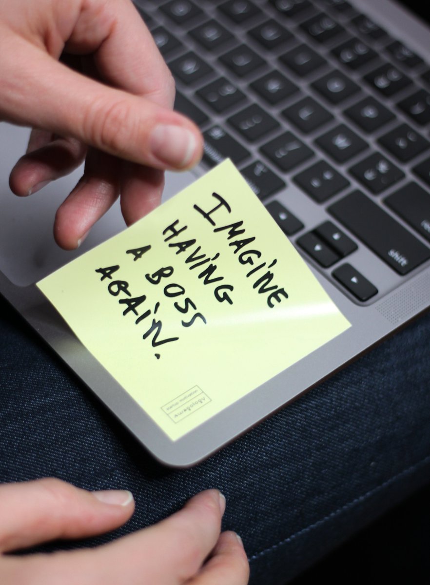 dagorenouf's tweet photo. Remember the post-it I put on my Mac? 🖥

My wife and I made real startup swag with it 🤯

All available now on https://t.co/y09tQ6aYOg

PS: if you RT I'll send you the sticker for free. https://t.co/BYmgOyrhob