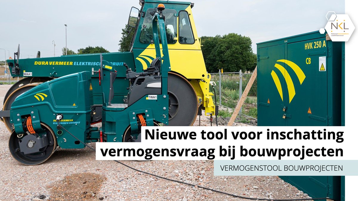 Hoeveel laadcapaciteit heeft een bouwproject nodig? De @NAL_landelijk heeft een nieuwe, praktische vermogenstool gelanceerd waarmee je het nodige vermogen voor de meest voorkomende binnenstedelijke bouwprojecten eenvoudig in kaart brengt. Lees meer: agendalaadinfrastructuur.nl/ondersteuning+…
