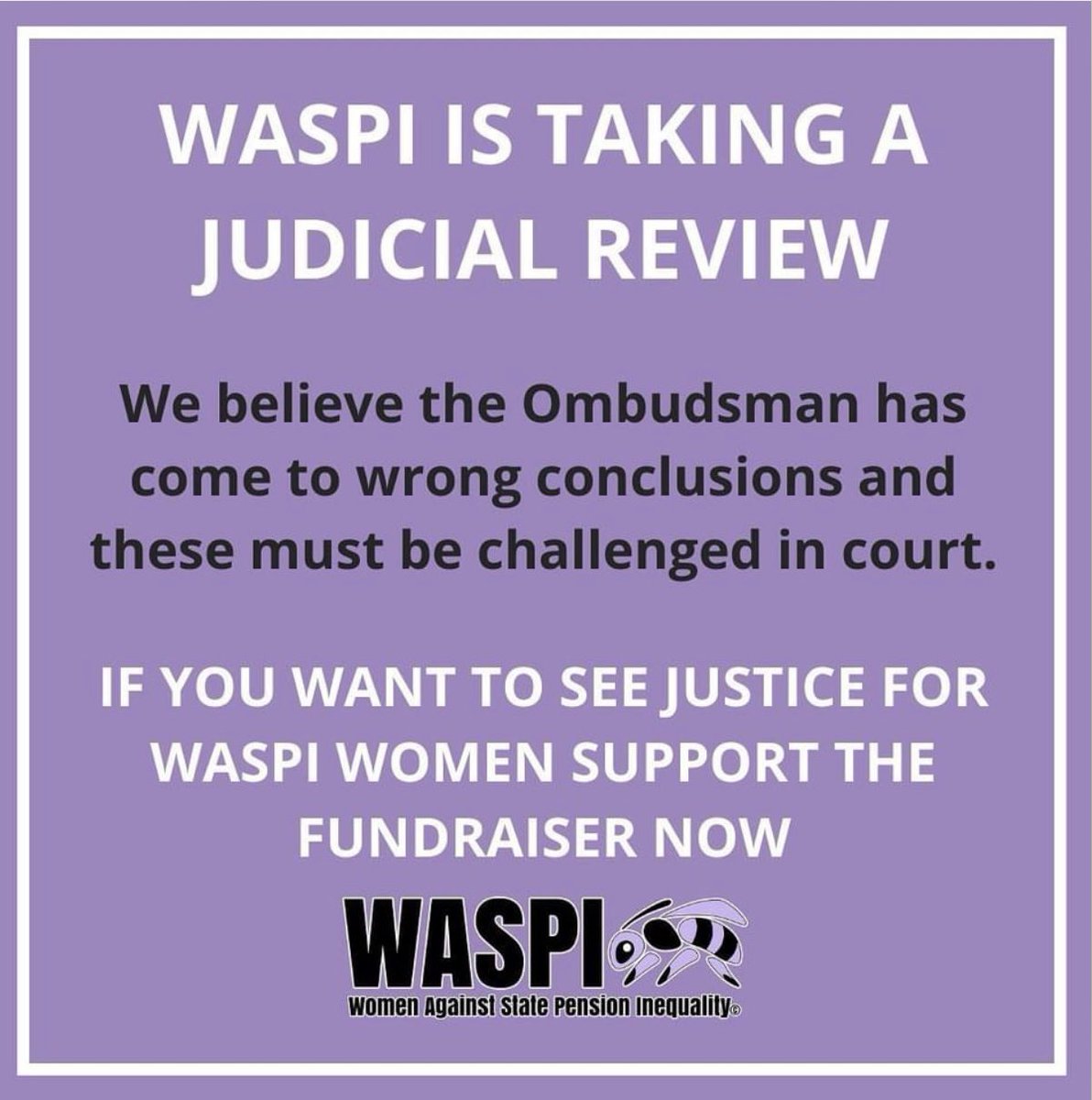 #WASPI Campaign on Twitter: 