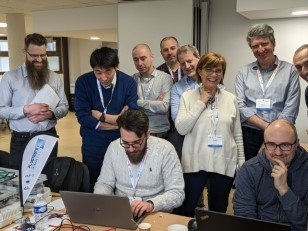 ETSI_STANDARDS's tweet photo. #ETSI Smiles all around indicate success at this week’s #mWT SDN #Plugtests
https://t.co/vOUHkac0GC https://t.co/j9O2sZ9QgB