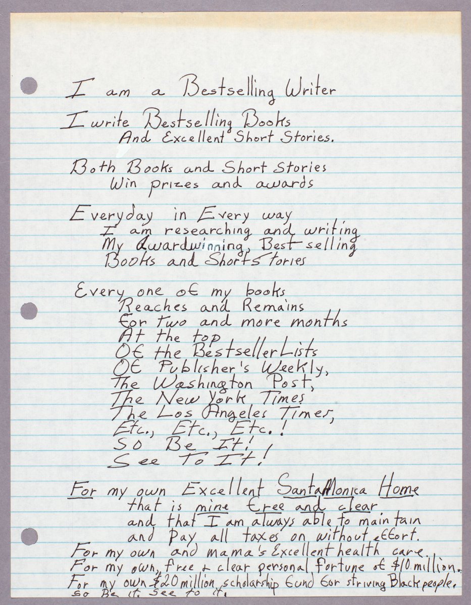 WorldIsBurnin's tweet photo. We talk about Octavia’s early days as a young daydreaming outsider, her early ambition to write, her habit of manifestation (see photos), and how our favorite Butler stories have transformed the way we think about social issues in the real world. 

https://t.co/jd8QtNBt0e https://t.co/dsKadSOs7O