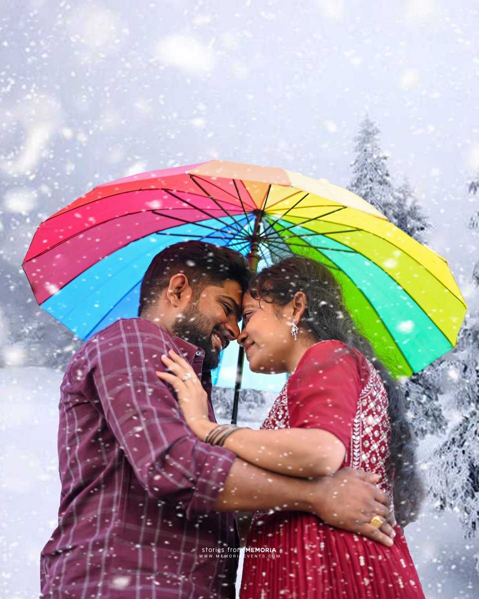 MemoriaGallery's tweet photo. Love is a winter wonderland ❄️❤️ Nataraj 💍 Sireesha
#CoupleGoals #WEDDINGPHOTOGRAPHY #memoria #photography #storiesbymemoria
#tenacitygroup
Contact us today to learn more about our services and to book your next event. ☎️Cell: +91 74166 22212
💌 memoria.tenacitygroup@gmail.com https://t.co/wOhKVTCYVl