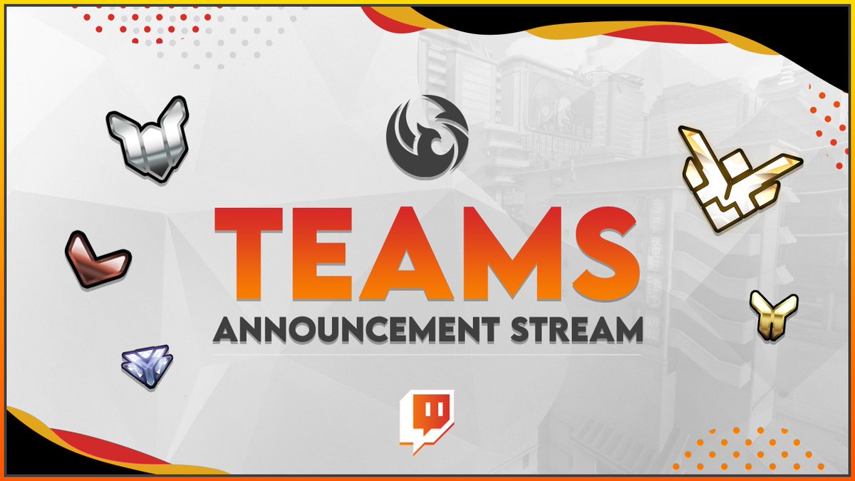 SemperCommunity's tweet photo. Heute Abend um🕕18:00 Uhr verkünden wir live auf Twitch, wer es in eines der 8 Teams für unser 🏆Mix Turnier geschafft hat
Zum Stream: https://t.co/msnqN3zYqm
#SemperMixCup #Overwatch https://t.co/UfWzRrK5w7