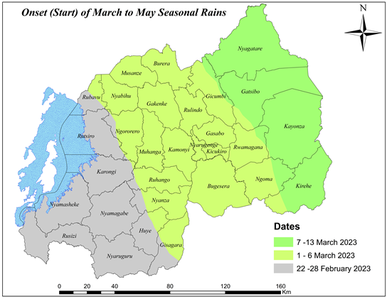 MeteoRwanda's tweet photo. 🔴SEASONAL FORECAST: The National consensus on climate outlook for the March to May 2023 season indicates higher chances of normal to slightly below normal conditions according to the global, regional and local drivers analysed.  

Details: 👇
https://t.co/J2IJcawYZu https://t.co/6pTdfplI6C