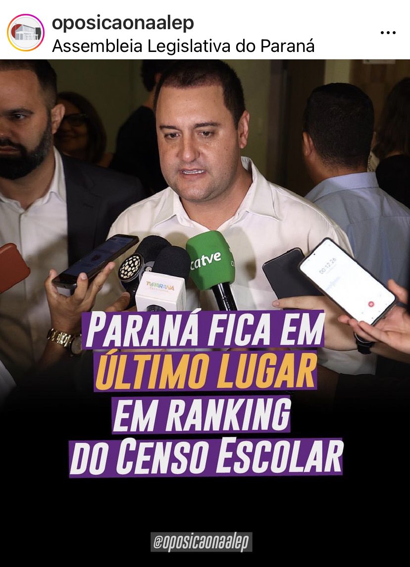 Escolas militarizadas, disciplinas retiradas, livros motivacionais, governador privatista, ex-secretário empresário (que foi para o governo de São Paulo, destruir a educação lá), é bolsonarismo profundo. Deu nisso!