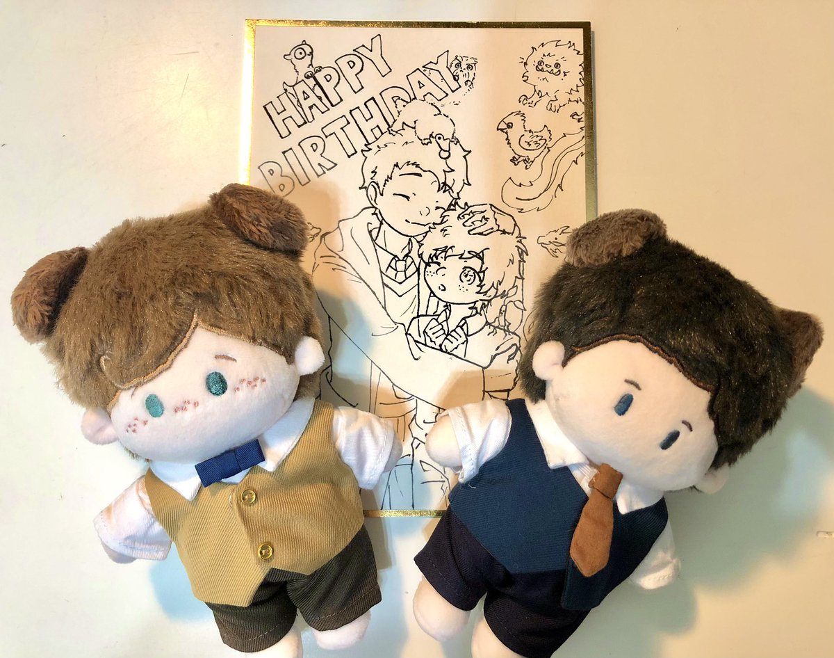 aki09200290ika's tweet image. Happy birthday Newt!!! #newtscamander #theseusscamander #thesewt