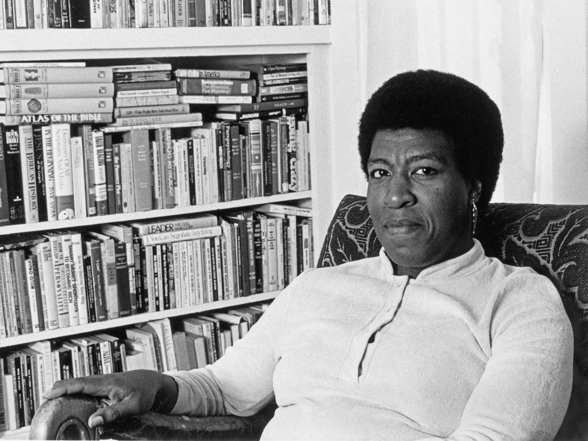 WorldIsBurnin's tweet photo. Our new episode is dedicated to the visionary Octavia E. Butler, who left this world 17 years ago today. 

Listen here:

https://t.co/GiOAMR3hzK https://t.co/eoL4Uddfpf