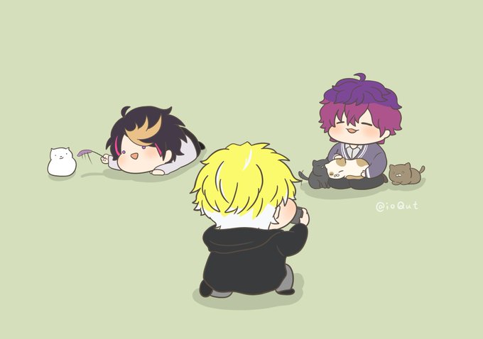 ねこカフェいいなぁ#VioletAtelier #YaminoArt #Briskart 