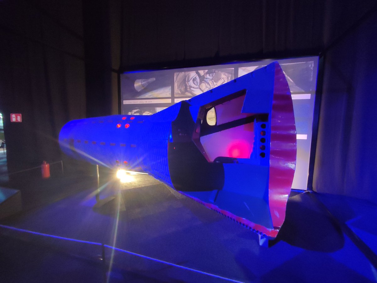 Kriegler007's tweet image. Not a lot from Sean's films but I did see Jupiter 16 (RIP Chris), the newspaper prop with Bond's obituary, and Little Nellie (not accompanied by her father), all from You Only Live Twice #JamesBond #BondInMotion