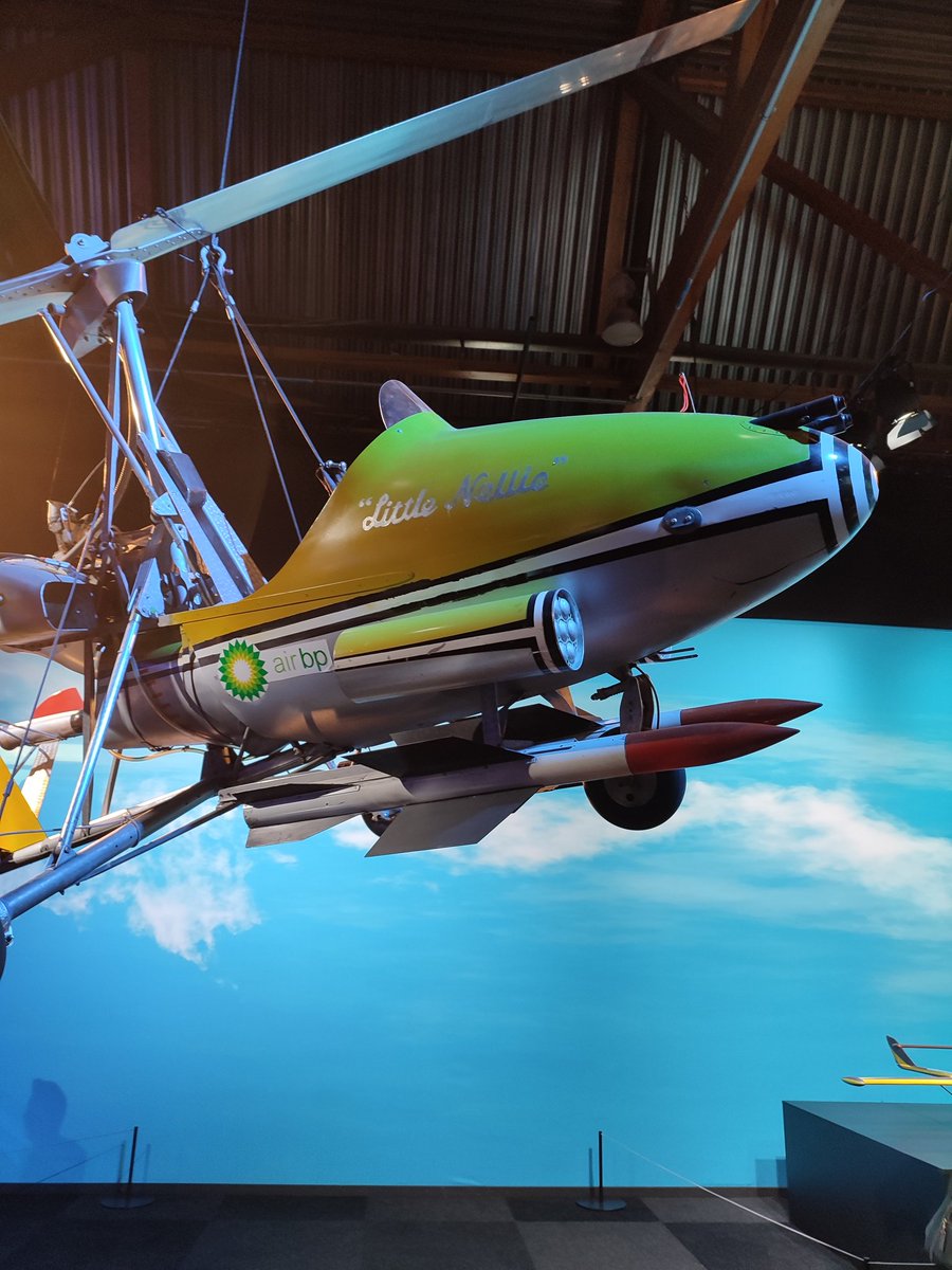 Kriegler007's tweet image. Not a lot from Sean's films but I did see Jupiter 16 (RIP Chris), the newspaper prop with Bond's obituary, and Little Nellie (not accompanied by her father), all from You Only Live Twice #JamesBond #BondInMotion