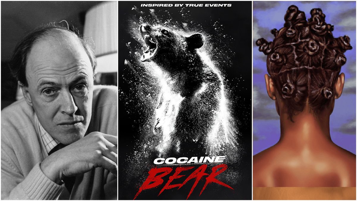 TODAY on Commotion with <a href="/elamin88/">Elamin Abdelmahmoud</a>: Friday wrap panelists <a href="/syrusmarcusware/">syrus marcus ware</a>, <a href="/AHarmonyMusic/">A. Harmony</a> and <a href="/FalenJohnson/">Falen Johnson</a> talk #CocaineBear, the latest censorship debate around #RoaldDahl's works, and the beauty of The Hair Tales on <a href="/DisneyPlus/">Disney+</a> | cbc.ca/1.6758379