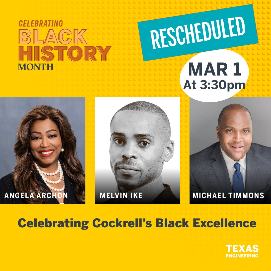 Cockrell School Events tweet media