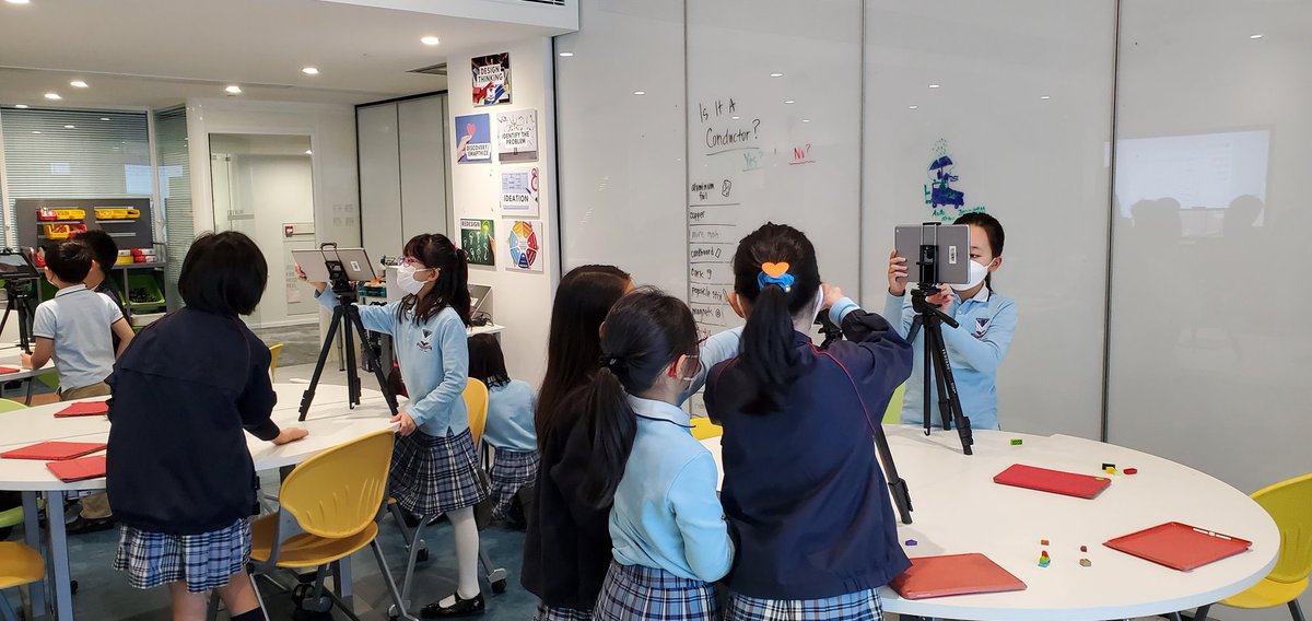 Y3s <a href="/VSAHKG/">Victoria Shanghai Academy</a> using their knowledge of light and sound to create stop motion videos. It amazes me what they are capable of doing!! <a href="/HendrickseEDU/">John Hendrickse</a> @leunggmlife