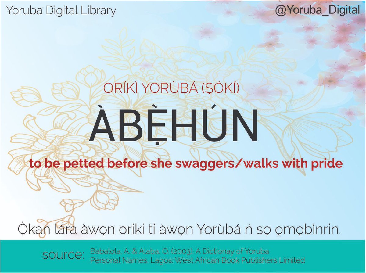 Yorùbá Digital Library tweet media