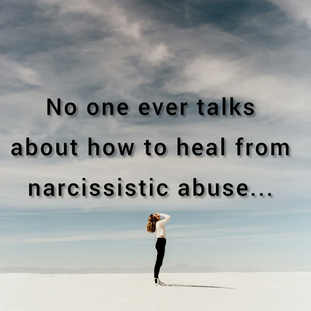 all_violence's tweet photo. Where are the instructions on how to heal from narcissistic abuse? Do you ever feel like there is less help in this area? https://t.co/5ICB35Mqip
