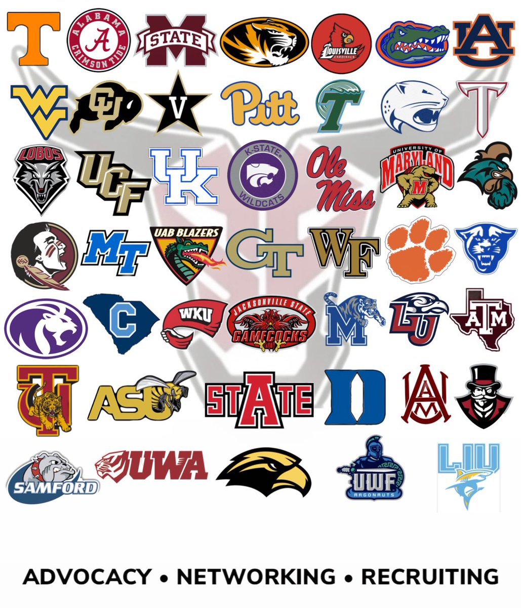 Spanish Fort Toros Media (@sforttorosmedia) on Twitter photo Shout out to all the Universities that have visited our campus and/or offered our student-athletes scholarships!
#SpanishFort #Alabama #ToroNation
#RecruitTheHill
<a href="/chasesmith2717/">Coach Chase Smith</a> <a href="/TomLuginbill/">Tom Luginbill 🇺🇸 🏈</a> <a href="/TDARecruiting/">Touchdown Alabama Recruiting</a> <a href="/Jdsmith31Smith/">Justin Smith</a> <a href="/DexPreps/">DexPreps</a> <a href="/HallTechSports1/">Hall-Tech Sports</a> <a href="/BenThomasPreps/">Ben Thomas</a> <a href="/TheUCReport/">Billy Tucker</a> Shout out to all the Universities that have visited our campus and/or offered our student-athletes scholarships!
#SpanishFort #Alabama #ToroNation
#RecruitTheHill
<a href="/chasesmith2717/">Coach Chase Smith</a> <a href="/TomLuginbill/">Tom Luginbill 🇺🇸 🏈</a> <a href="/TDARecruiting/">Touchdown Alabama Recruiting</a> <a href="/Jdsmith31Smith/">Justin Smith</a> <a href="/DexPreps/">DexPreps</a> <a href="/HallTechSports1/">Hall-Tech Sports</a> <a href="/BenThomasPreps/">Ben Thomas</a> <a href="/TheUCReport/">Billy Tucker</a>