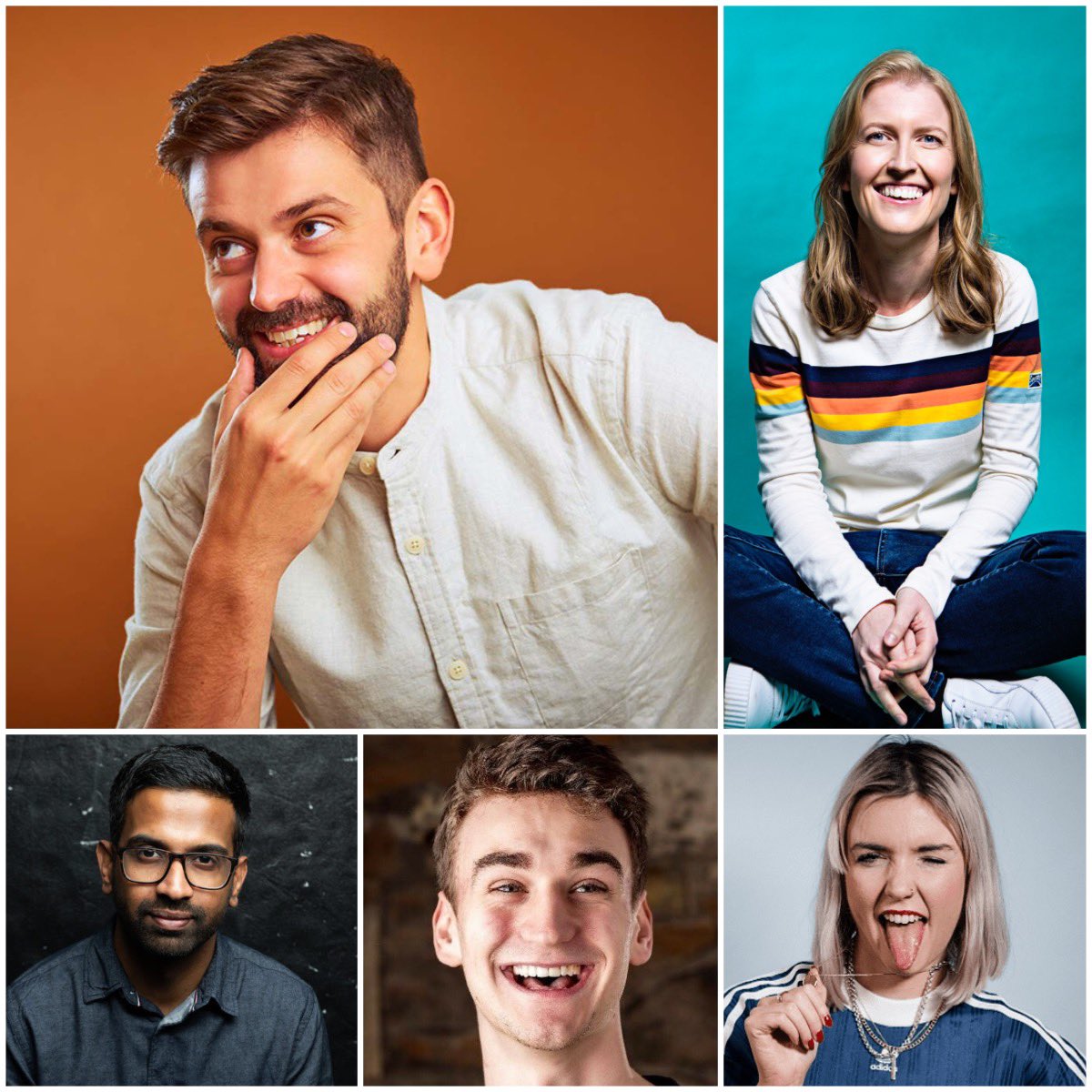 Yes yes yes! We’re back at @UTCComedyclub this Sunday with this bunch of beauts 👇 ⭐️ @FinTaylorcomedy ⭐️ @heidi_regan ⭐️ @official_sam_c ⭐️ @joshuabethania ⭐️ @MissAHaddow 🗓️ Sunday 26 Feb 🎟️🔗 sundayspecial.co.uk