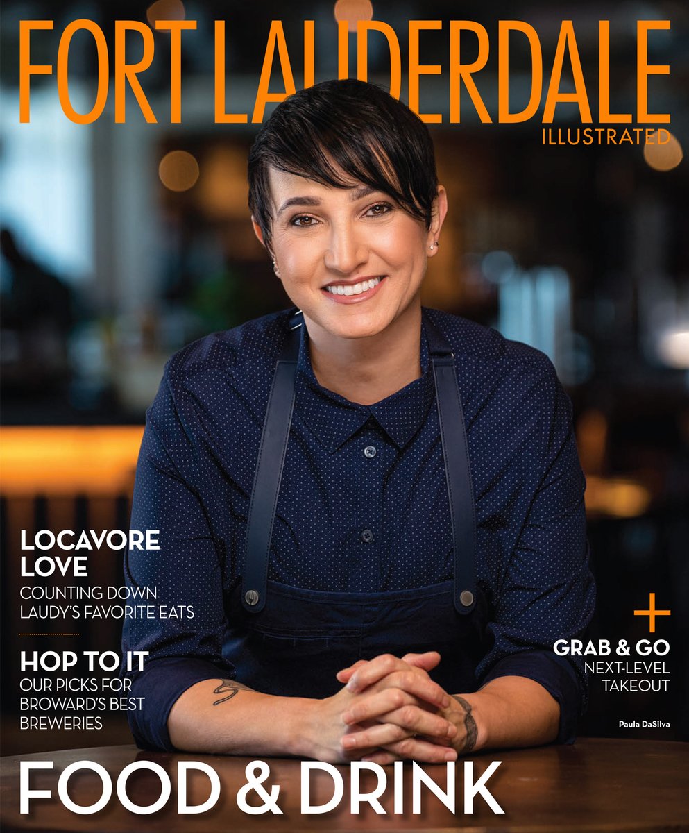 For Broward’s best noshes and sips, check out the March/April issue's "Fort Lauderdale Food by the Numbers," where we meet cover star and James Beard "Best Chef: South" semifinalist Paula DaSilva. Shot by Ricardo Mejia/RM Studio Corp at The Ritz-Carlton, Fort Lauderdale