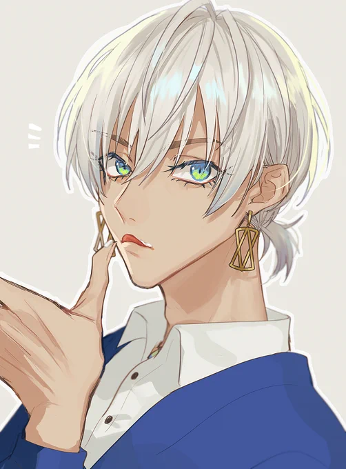 くちにクリームついててになった 