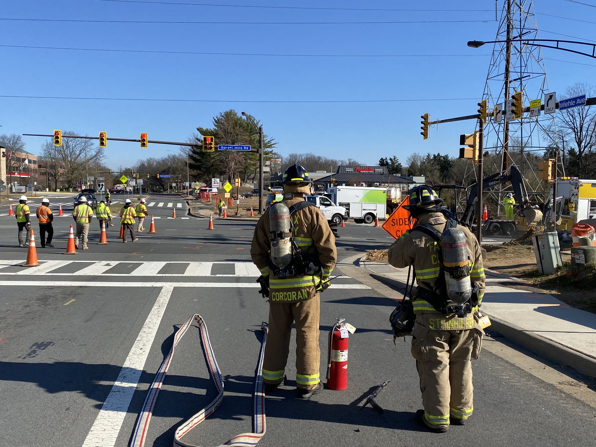 Fairfax County Fire/Rescue on Twitter "UPDATE gas leak, Wiehle Ave