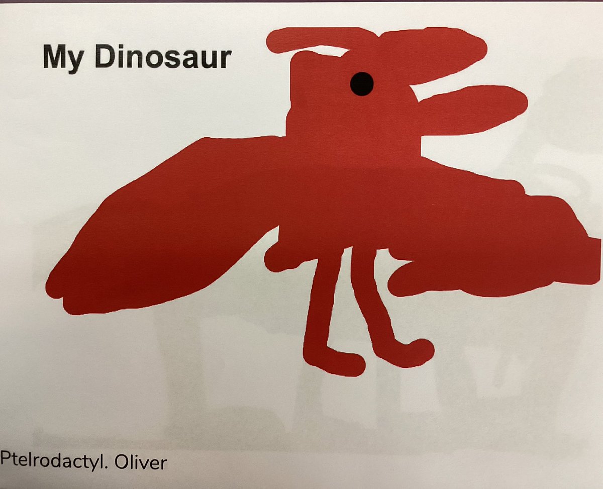StJosephsBing's tweet photo. Reception created some fantastic dinosaur pictures on @purpleMash #sjbeyfs #sjbcomputing https://t.co/m2ISy426TQ