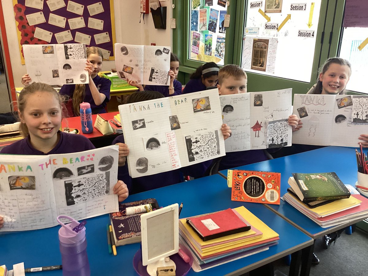 OWPStoucans's tweet photo. Year 6 have been busy finishing off their study of The Girl Who Speaks Bear, by taking their @AccReader quiz and producing knowledge pages about the text. We have loved it @sophieinspace Thank you! #OWPSEnglish @OWPS_sharks https://t.co/ez68b5sXiz