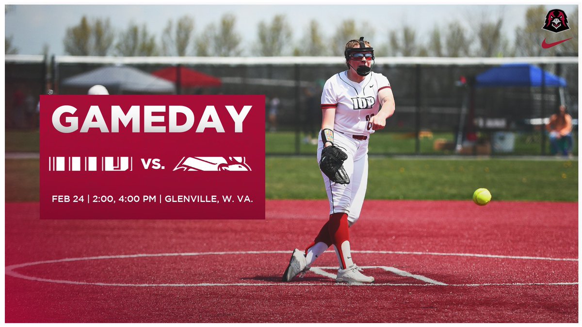 IUPsoftball's tweet photo. Finally, it’s GAME DAY! 🥳

🆚 Wheeling University 
📍 Glenville, WV 
⏰ 2 &amp; 4 PM 
📊 https://t.co/idv1DBOPzD

#TalonsUp https://t.co/82p0ZMkfk7