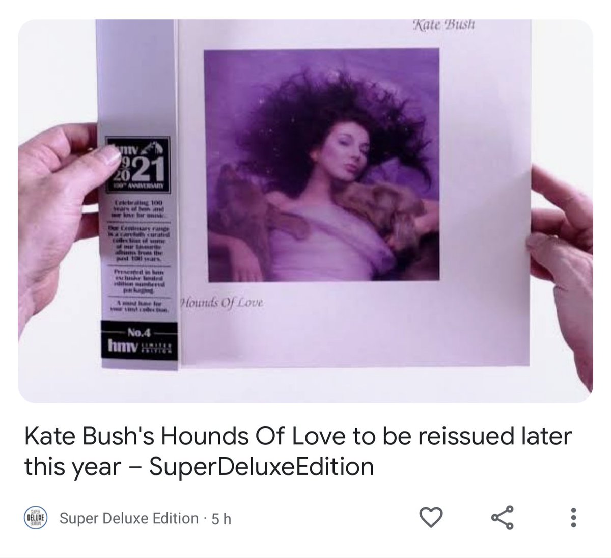 CaseyRain's tweet photo. YES. I am here for this! @KateBushMusic #KateBush #HoundsOfLove #ItsInTheTrees https://t.co/8QBF9m1qPN