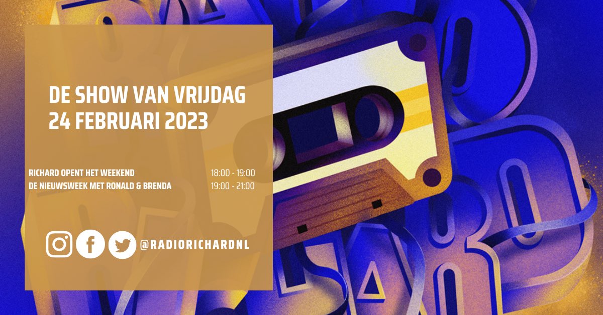 Vanavond zijn wij er weer met een gloednieuwe show! 🚀 We praten over de afgelopen nieuwsweek en we laten het eerste uur de favoriete releases van de afgelopen periode horen! O.a DeWolff, <a href="/whoisBlackbird/">BLACKBIRD</a>, Savine &amp; Benny Sings. 

#radio #talkshow #regionoordkop