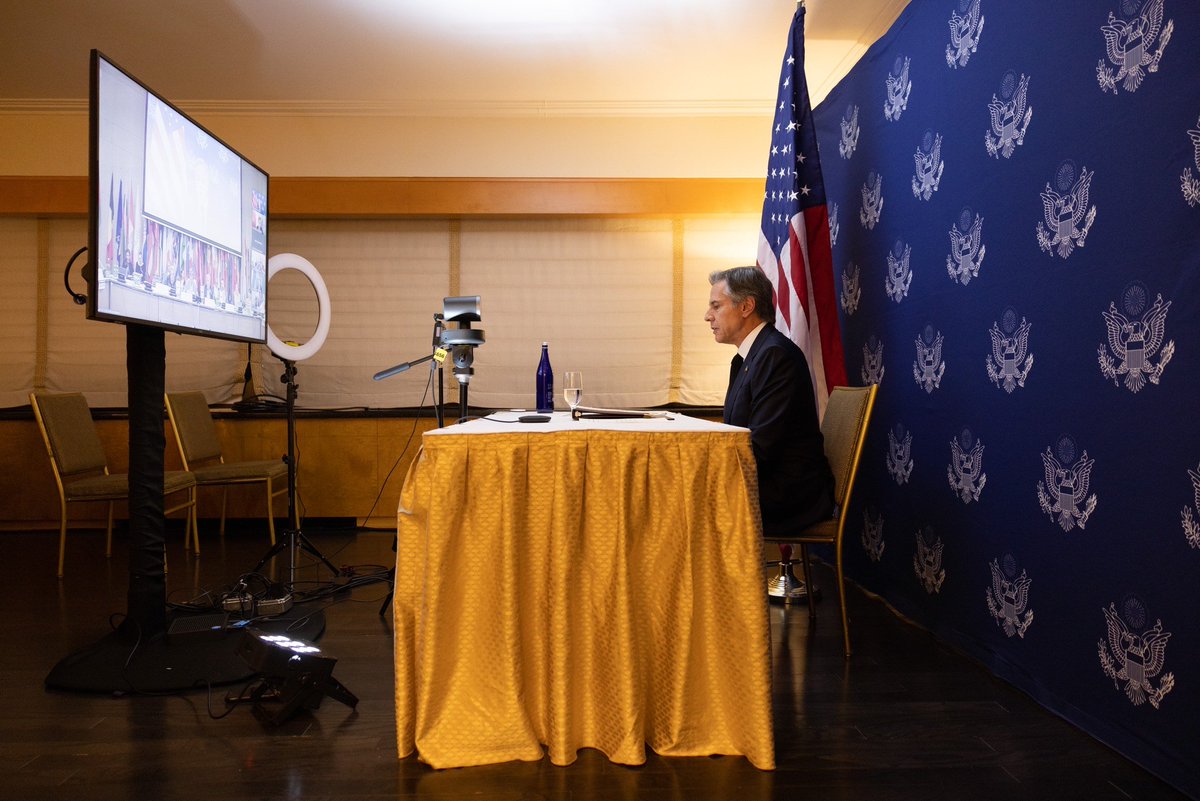 We commend the OSCE’s efforts to expose and document Russia’s war crimes, atrocities, and abuses in Ukraine. The OSCE and the principles of the Helsinki Final Act are fundamental to the rules-based international order, and one year in our commitment to Ukraine remains rock-solid.