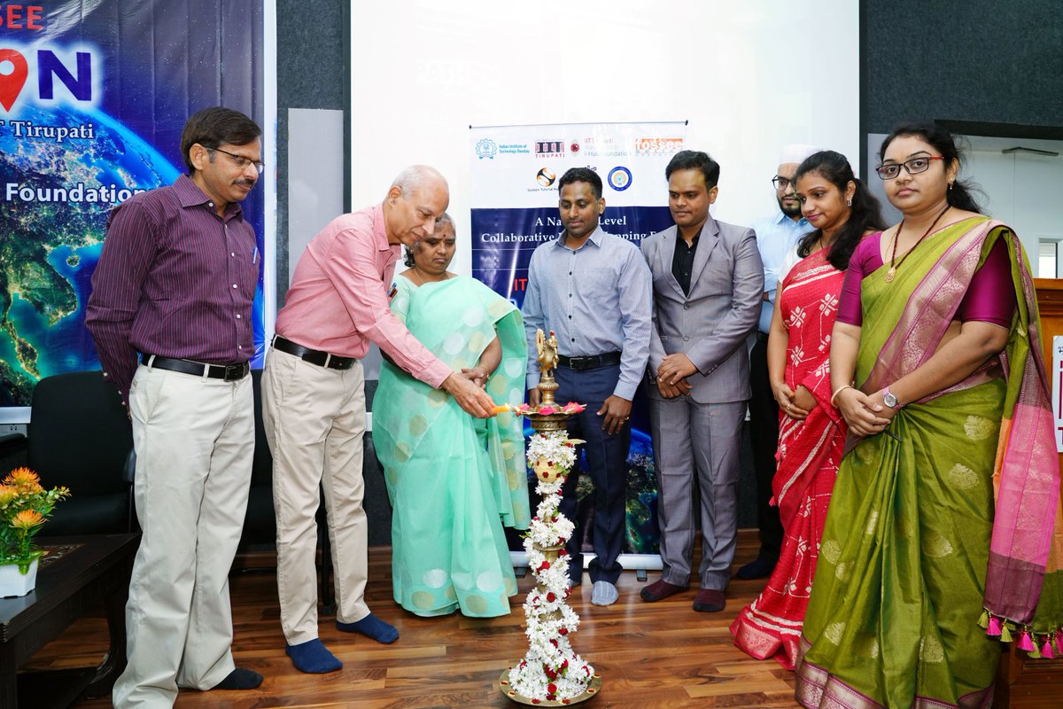 nbhvr's tweet image. A National Level Collaborative Indian Mapping Event IIT Bombay-FOSSEE-Mapathon jointly organized by the FOSSEE project, IIT Bombay in association with IIT Tirupati Navaishkar I-Hub Foundation (IITTNiF) got inaugurated at IIT Tirupati.
#mapathon #iitbombay #fossee #iittirupati