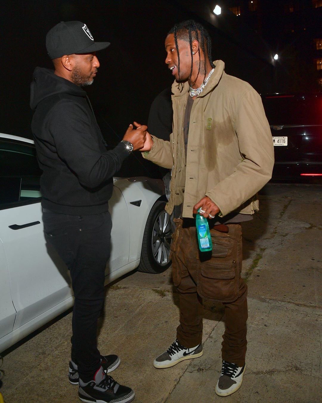 Ovrnundr on X: Travis Scott wearing unreleased Nike Air Jordan 1