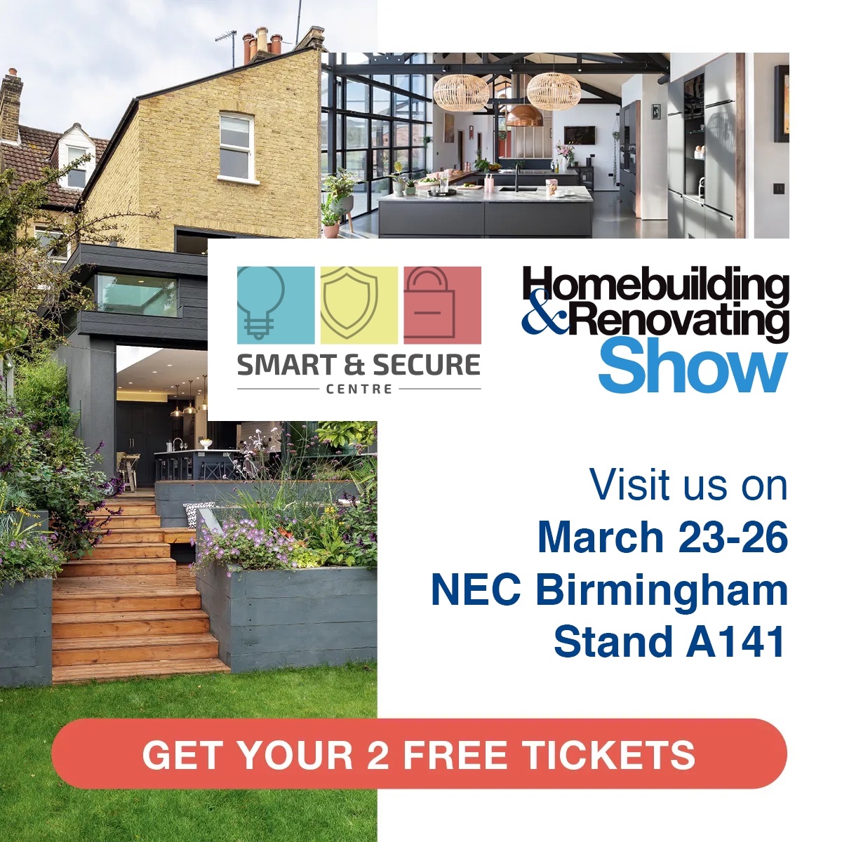 📣 Homeowners &amp; Building Contractors! 
Planning to attend Homebuilding &amp; Renovating Show 2023? 
Send your plans to us in advance! Our team will show how Smart Tech can make your project a modern masterpiece! 
smart-secure.co.uk/forms/consulta…

Claim 2 FREE tickets
bit.ly/SaSHBR23