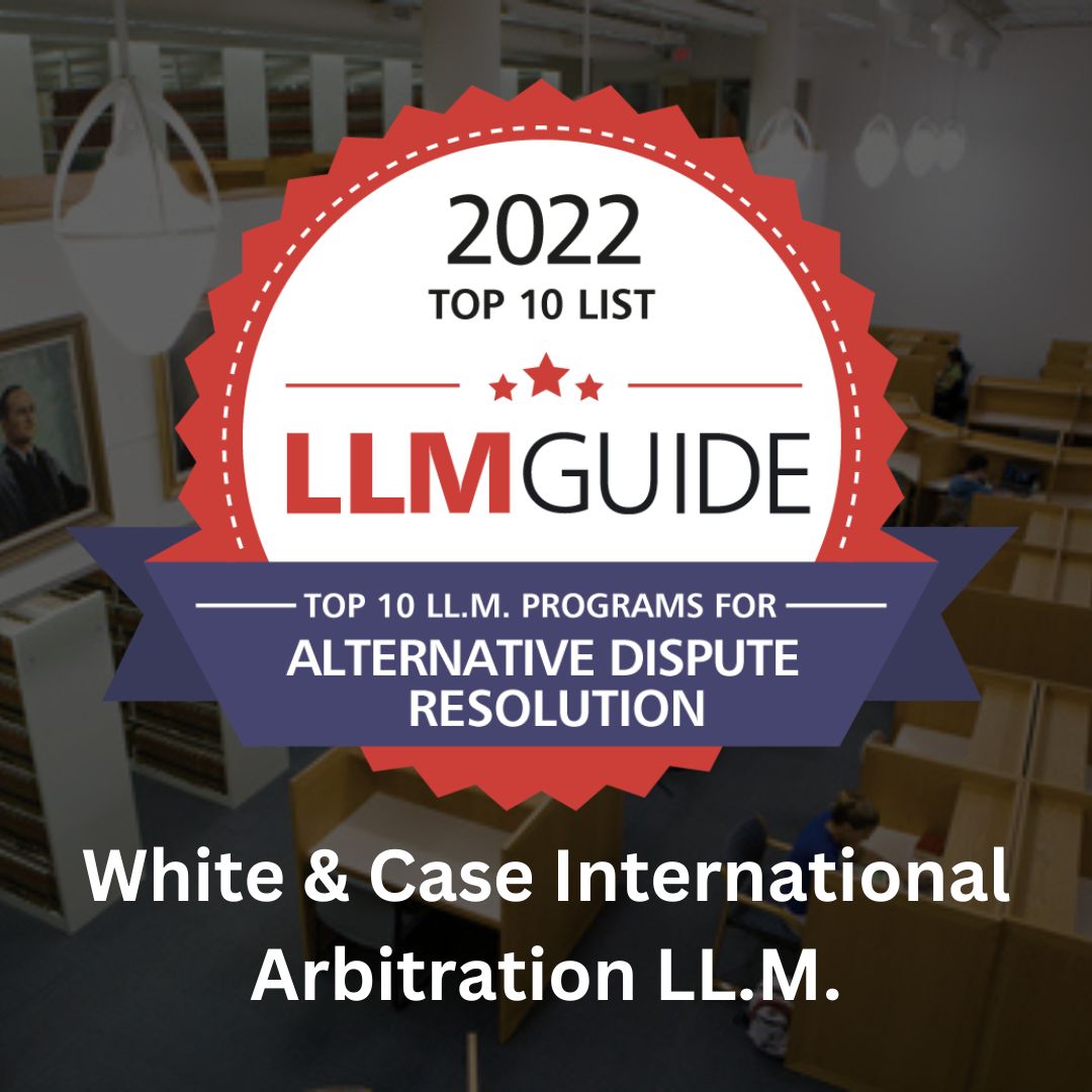 For the second year in a row, @IALLM_miamilaw was listed for Alternative Dispute Resolution in @llmguide's Top LL.M. Programs by Specialty! Read more at ow.ly/r7Wy50N07f7 #MiamiLaw #LawSchool