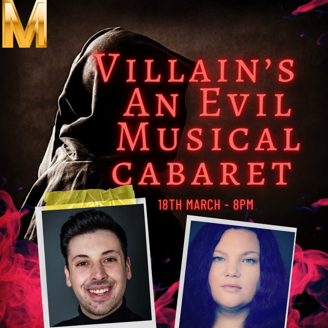 Friday -That’s right 18th March 8pm at The Other Palace- see both our #KSWE co-stars in this villain themed cabaret along with an incredible line of amazing performers.
On sale next week 🎉

Who dares to join us ? 

<a href="/kyra1987/">KyraJessicaWillis</a> <a href="/ActingSean/">Sean Erwood</a> 🎭