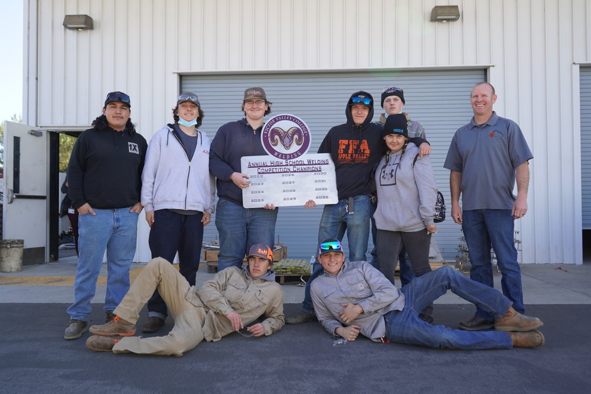 The sparks are flying in the welding program at Apple Valley High School, thanks to the dedicated leadership of Mr. Penfold! This leading CTE welding program is forging ahead with success, providing students with the hands-on training &amp;real-world experience needed to succeed.