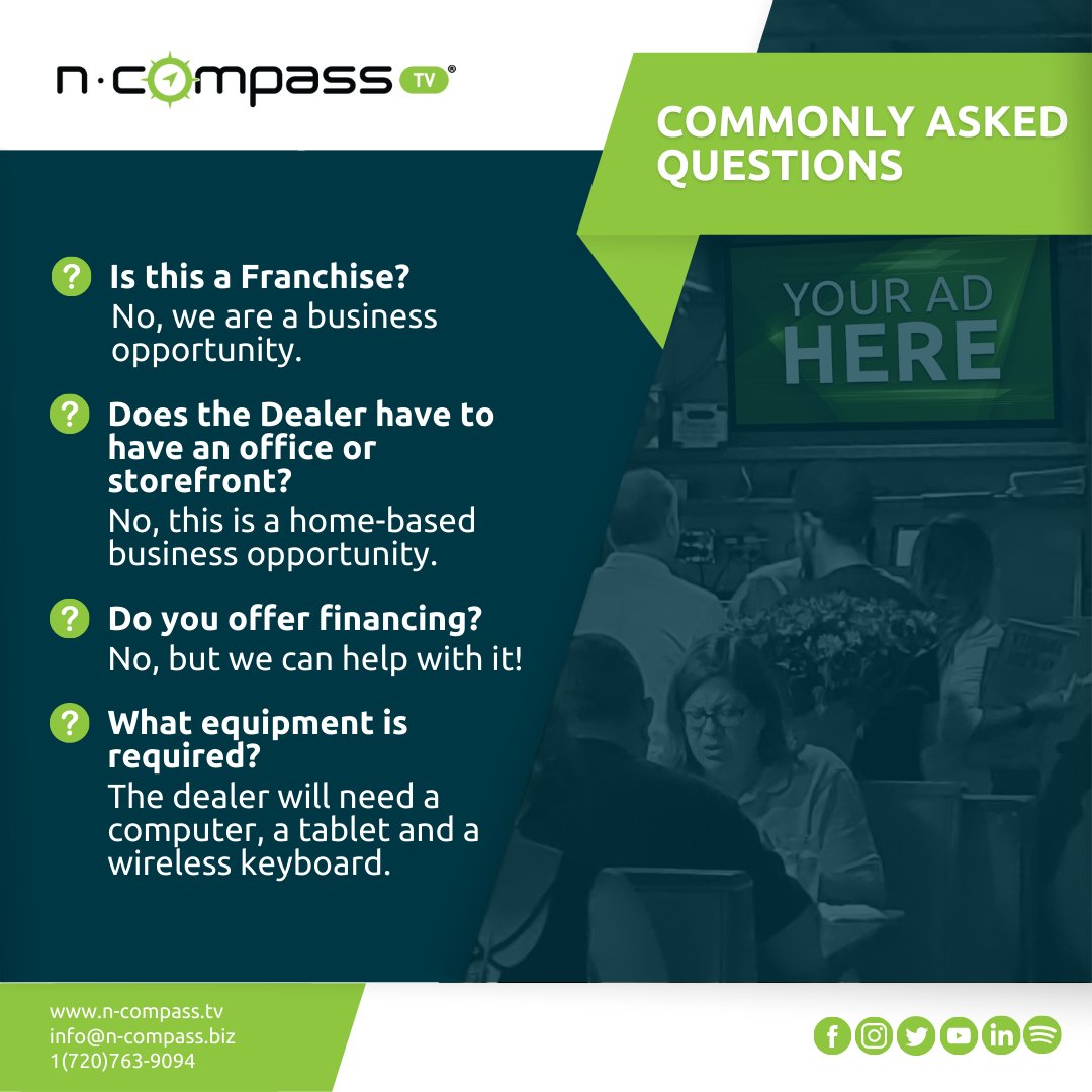 NCompassTV's tweet photo. Here are some common questions we get asked about our business: 👇 https://t.co/cqHqgbpsj8
