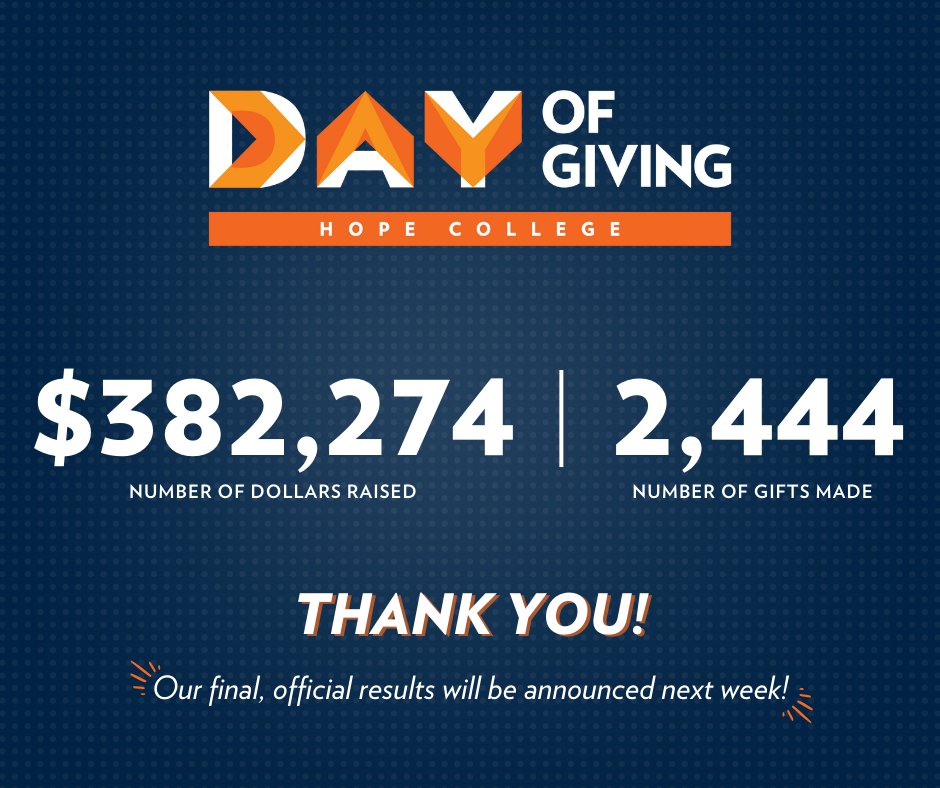 Hope College tweet media