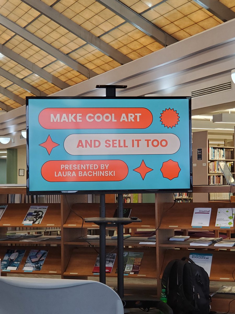 DevEdSC's tweet image. I had a great time listening to Laura Bachinski from Main and Maxwell speak yesterday in our beautiful library @piedmont_tech. Part of the Visiting Artists Lecture Series.

#IDEASdiv