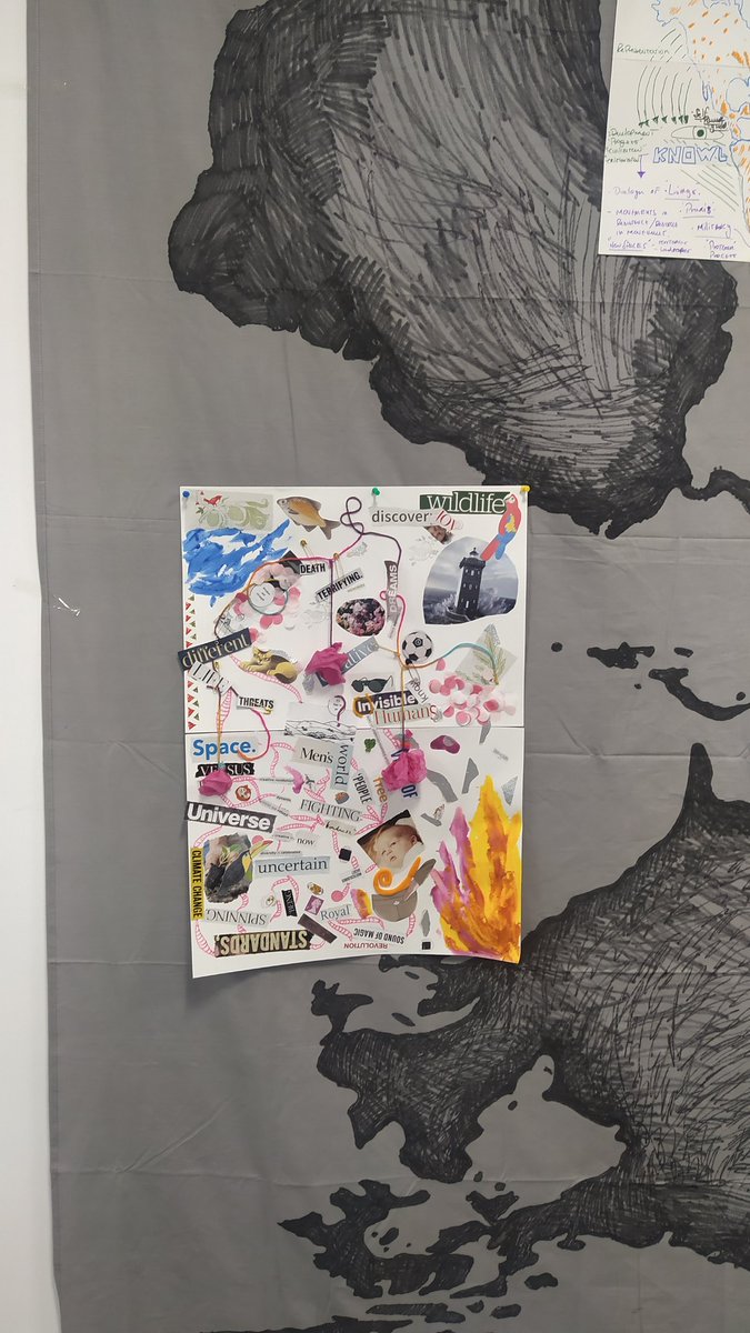 InvertingWorlds's tweet photo. Thinking through collage, discussing and creating collectively

From theory to practice and from practice to theory

Decolonising knowledges, practices, representations, extractions

#invertingworlds @GeogDurham https://t.co/bgr6HU9phQ