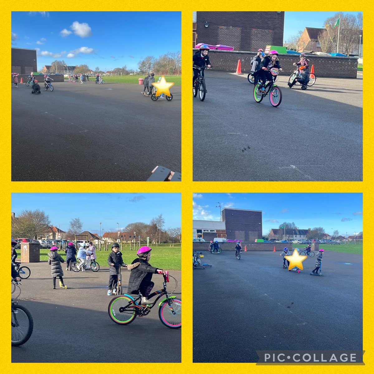 StMarksIrvine's tweet photo. P4 had a wheely great time today! A great way to end the week. 🚴🏼‍♂️🛼🛴#FITFRIDAY #wheelyday @misslynch90 @ActiveStephen ❤️💛❤️ https://t.co/GXLr0xQkkZ