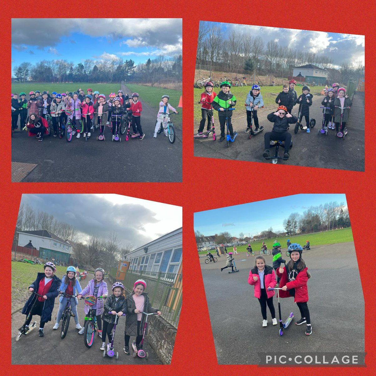 StMarksIrvine's tweet photo. P4 had a wheely great time today! A great way to end the week. 🚴🏼‍♂️🛼🛴#FITFRIDAY #wheelyday @misslynch90 @ActiveStephen ❤️💛❤️ https://t.co/GXLr0xQkkZ
