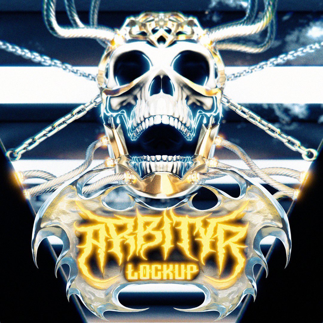 Cover art I made for <a href="/arbityrdub/">Arbityr</a>’s new single “lockup”, check it out on SoundCloud! Will be on all other platforms soon