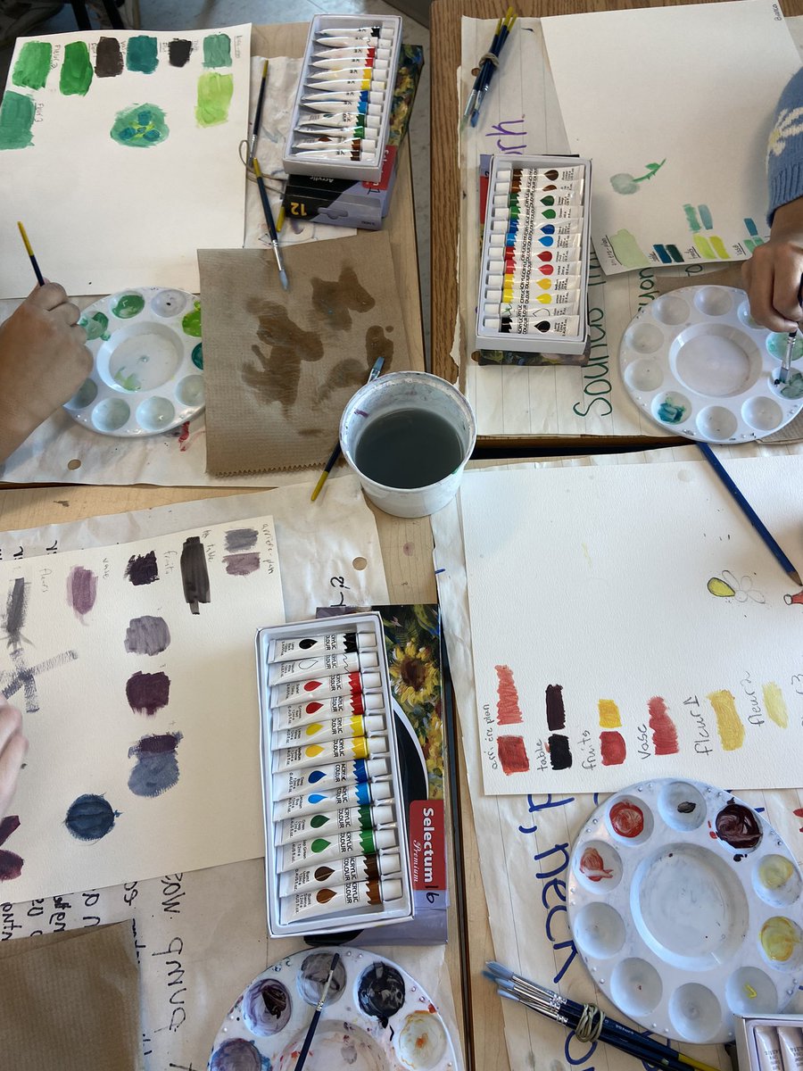 mme_schmidt's tweet photo. Chilly Friday mornings are made for chill painting sessions https://t.co/9HeeZowCaJ