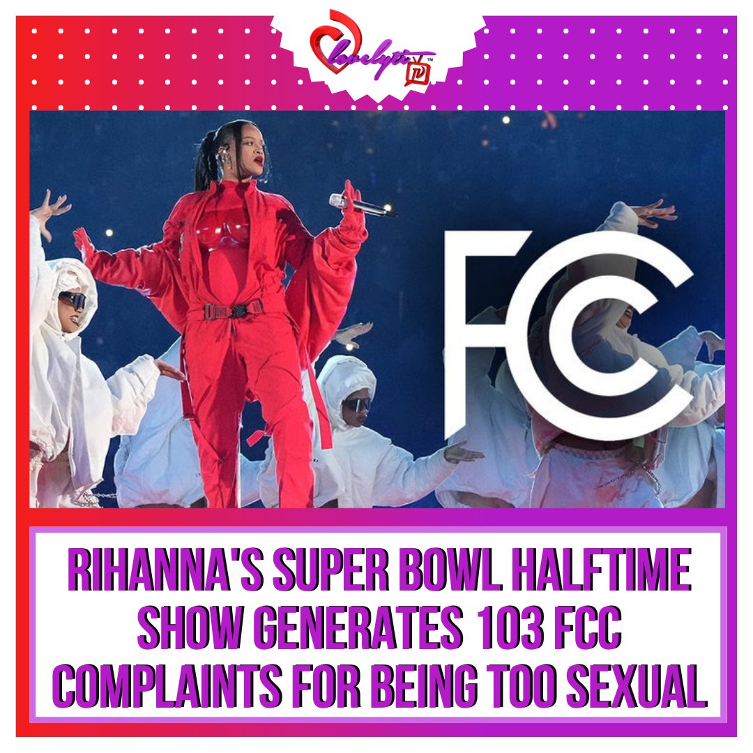Rihanna's halftime performance at Super Bowl LVII caused a ton of outrage for folks watching on TV ... they flooded the FCC with complaints, saying her set was too big on s*x.

Thoughts???

#Rihanna #FCC #SuperBowl2023 #Lovelytitv