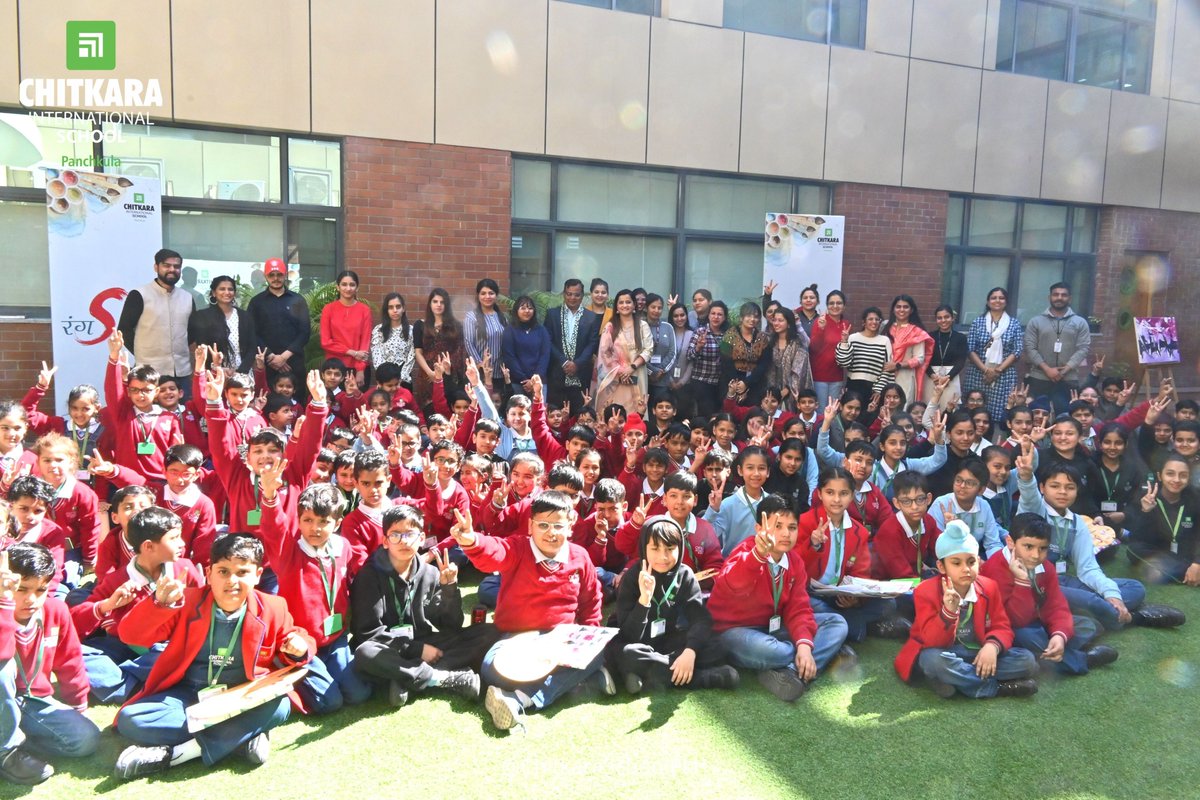 chitkara_school's tweet photo. Chitkara International School conducts its all-encompassing and riveting annual Art Competition, RangSaaz, for its endearing students
#CIS #ChitkaraInternationalSchool #ChitkaraSchool #RangSaaz #ArtCompetition #Art #Painting #ArtWork #exhibition #artexhibition #artist https://t.co/isq1CtVNeB